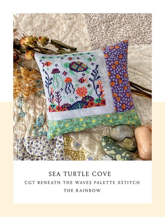 Sea Turtle Cove - Cross Stitch Pattern by Blueberry Ridge