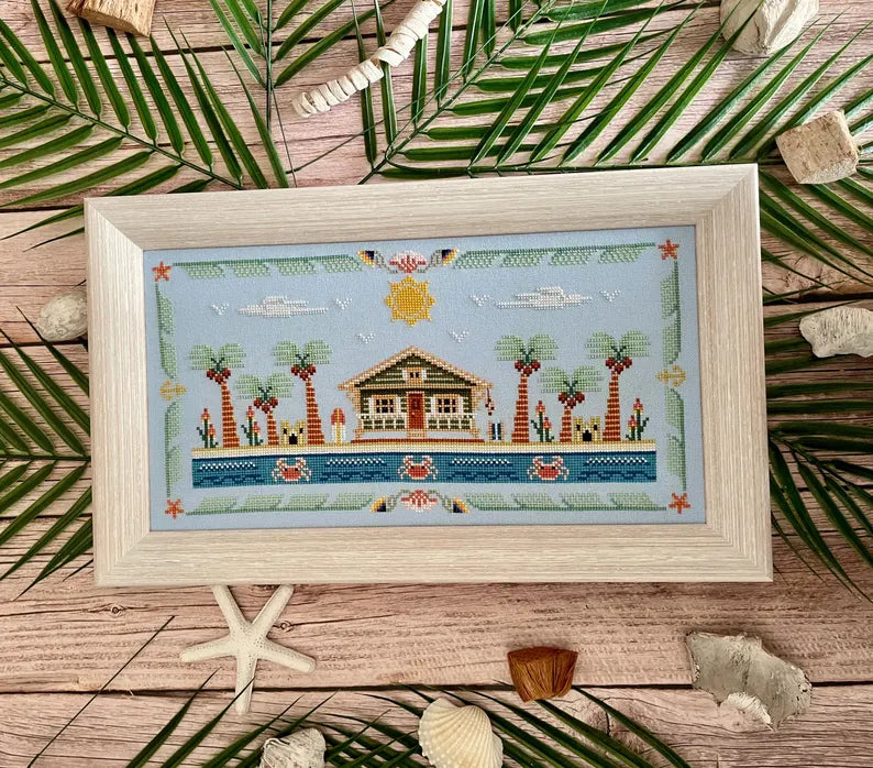 Shack on the Shore - Cross Stitch Pattern by Flossabilities