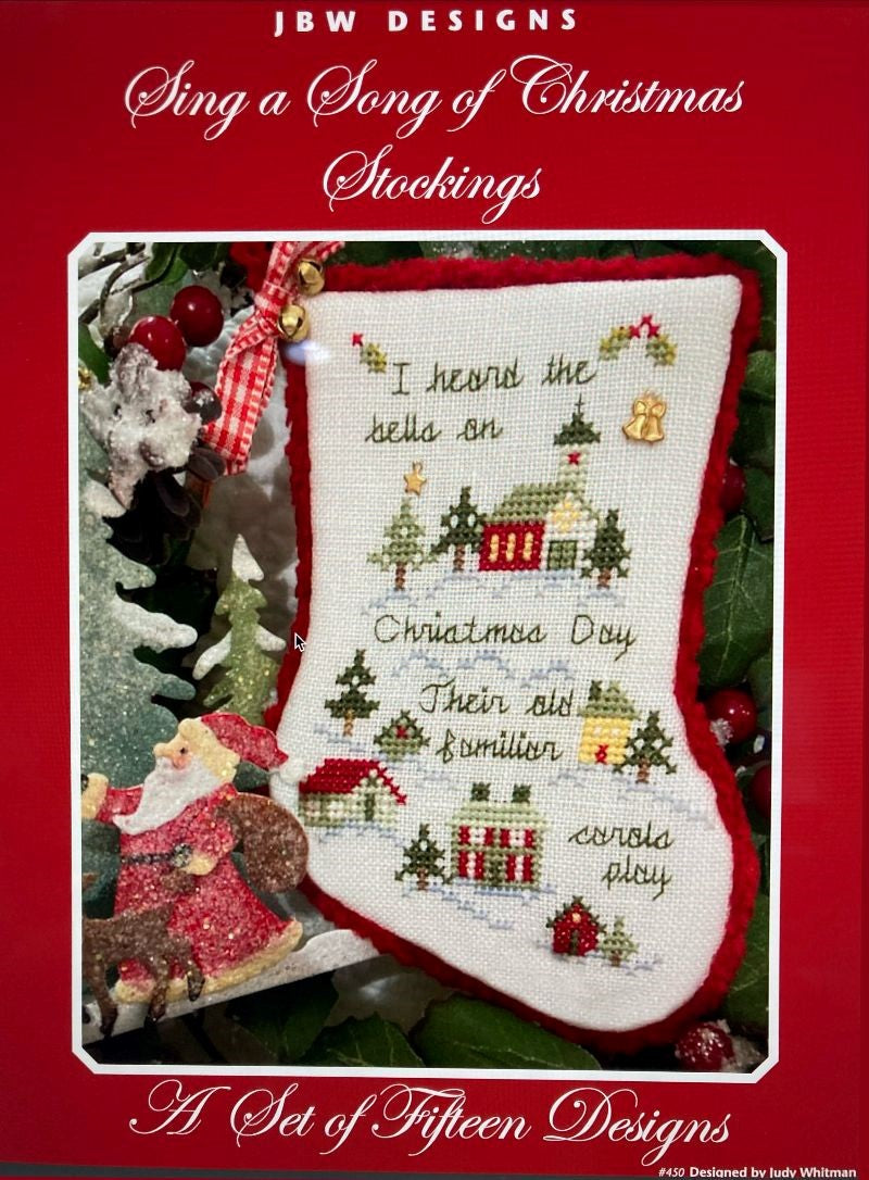 Sing a Song Stocking Collection - Cross Stitch Booklet by JBW Designs