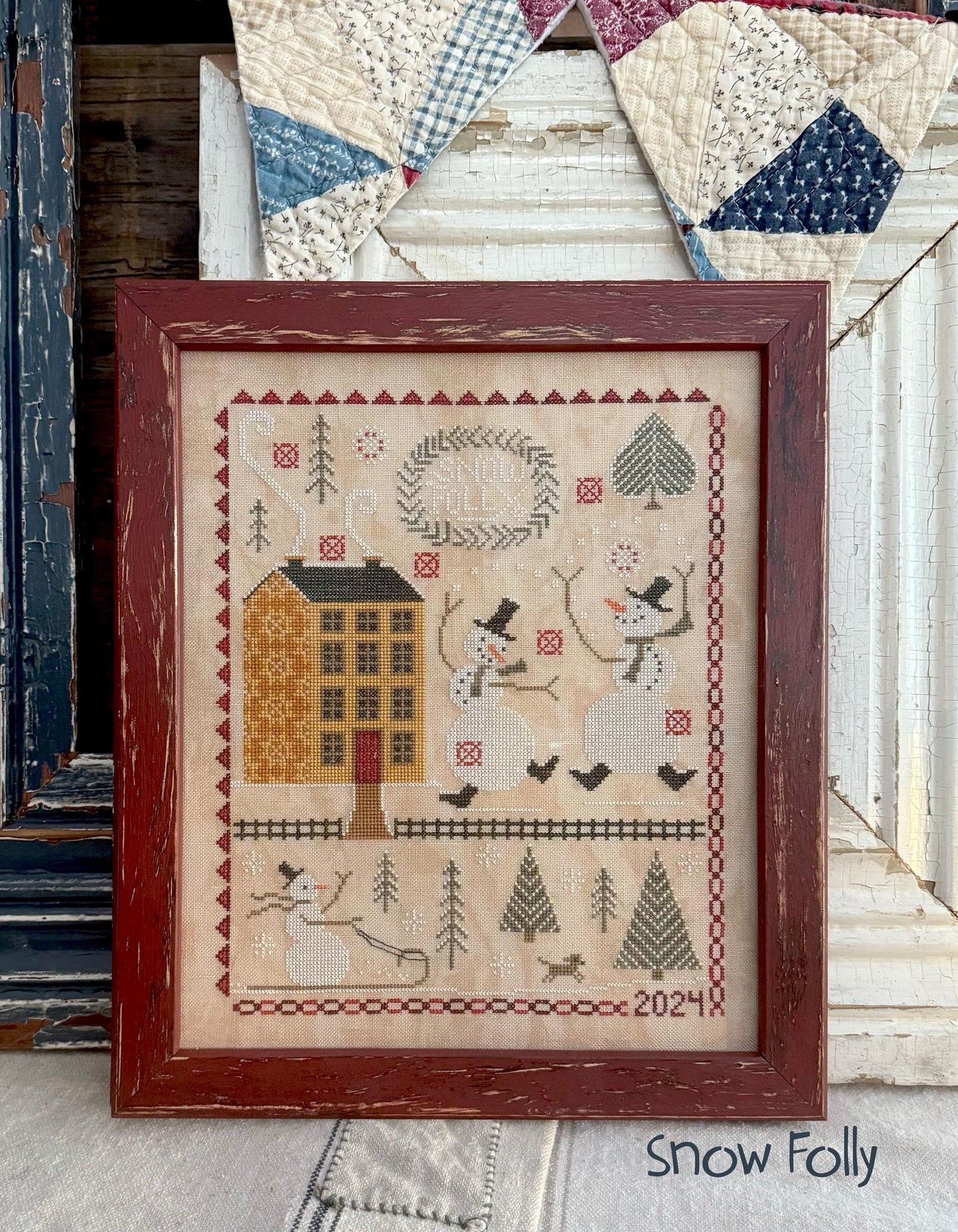 Hello Winter - Cross Stitch Book by Teresa Kogut