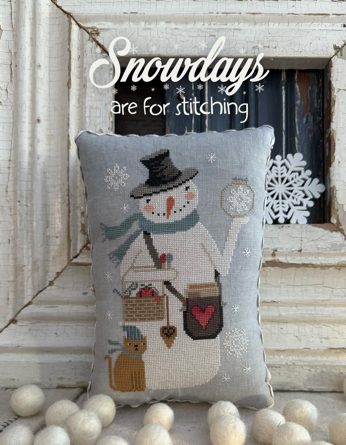 Hello Winter - Cross Stitch Book by Teresa Kogut