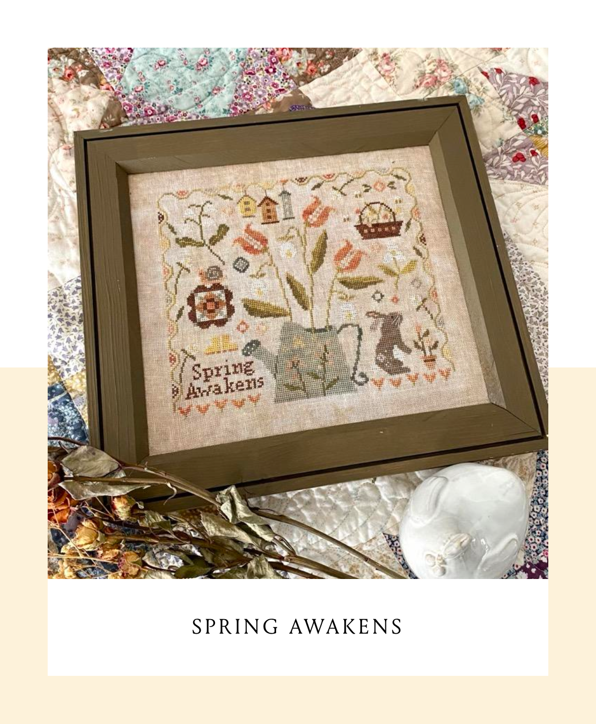 Spring Awakens - Cross Stitch Pattern by Blueberry Ridge