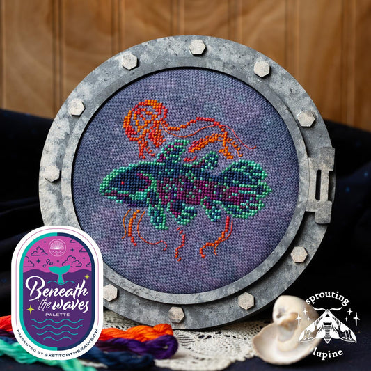 In the Depths - Cross Stitch Pattern by Sprouting Lupine