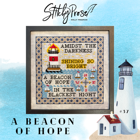 A Beacon of Hope - Cross Stitch Pattern by Stitchy Prose PREORDER