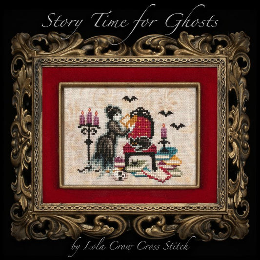 Story Time for Ghosts - Cross Stitch pattern by Lola Crow