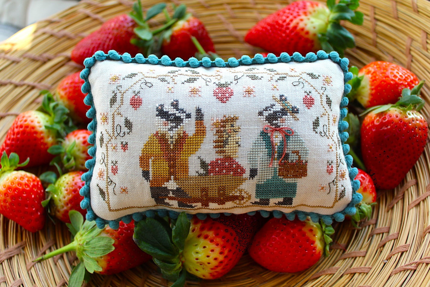 Strawberries for Susan - Cross Stitch Pattern by Cosford Rise PREORDER