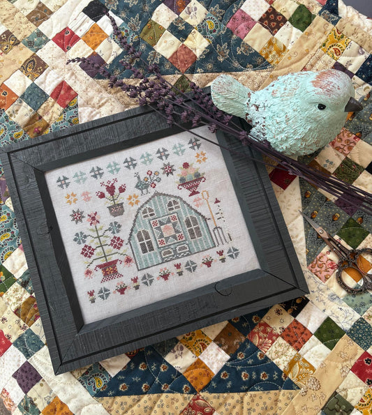 Summer Quilt Barn - Cross Stitch Pattern by Pansy Patch