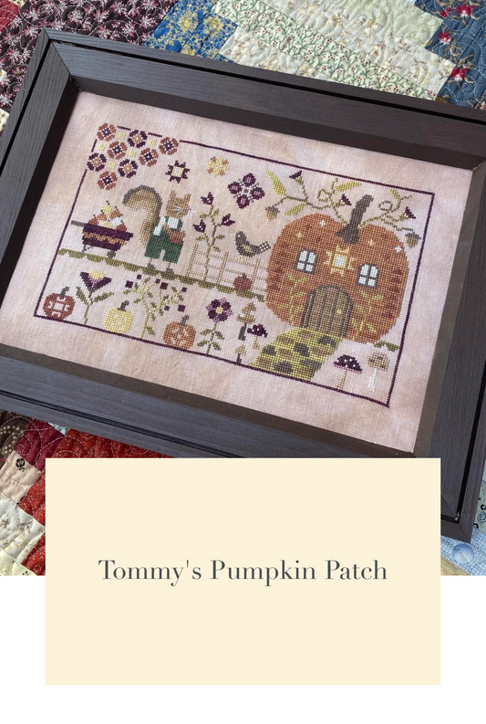 Tommy's Pumpkin Patch - Cross Stitch Pattern by Blueberry Ridge