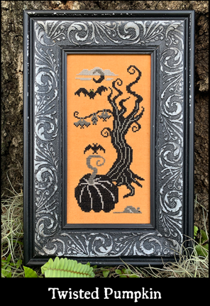 Twisted Pumpkin - Cross Stitch Pattern by Carriage House Samplings