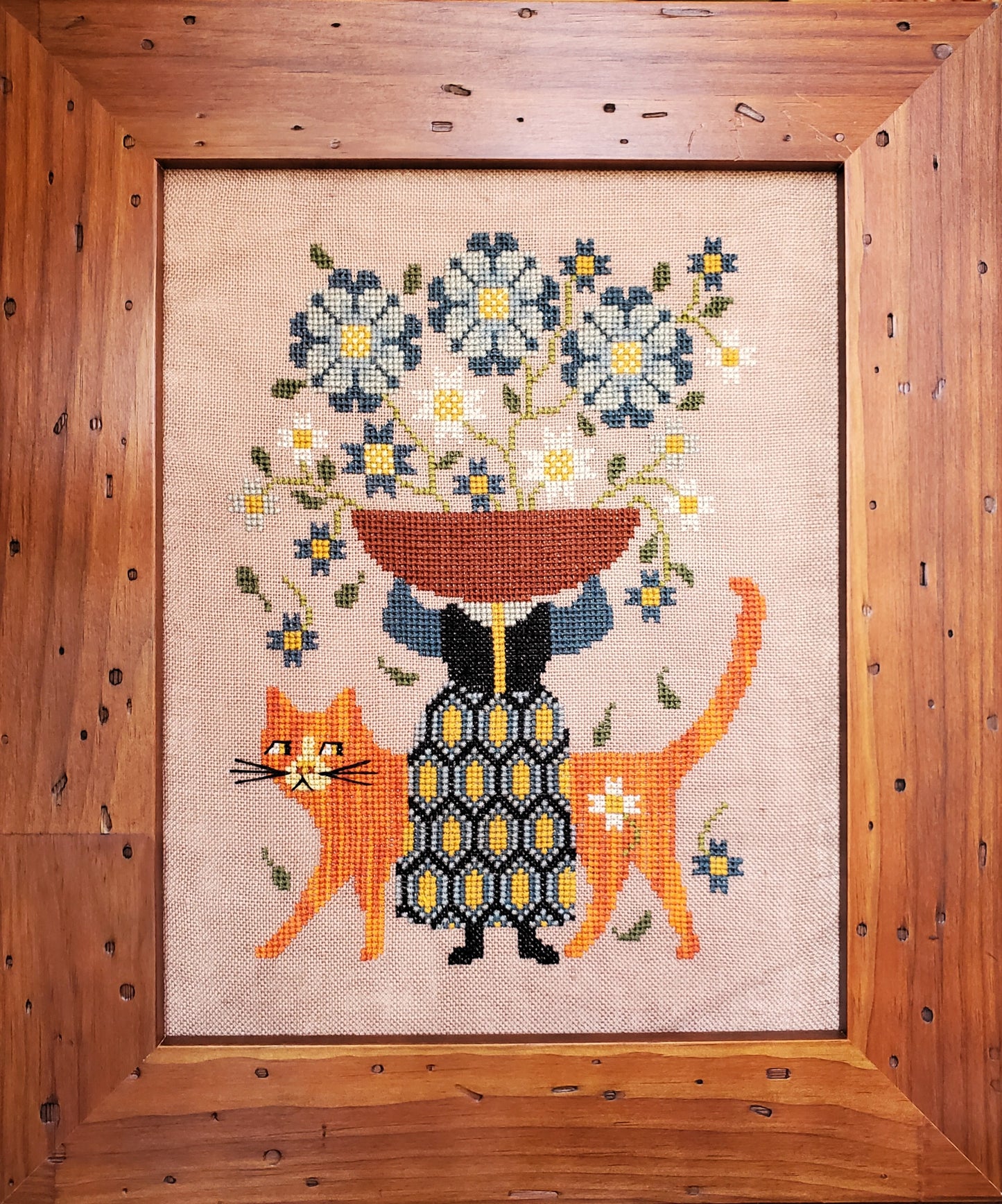 The Florist - Cross Stitch Patterns by Artsy Housewife PREORDER