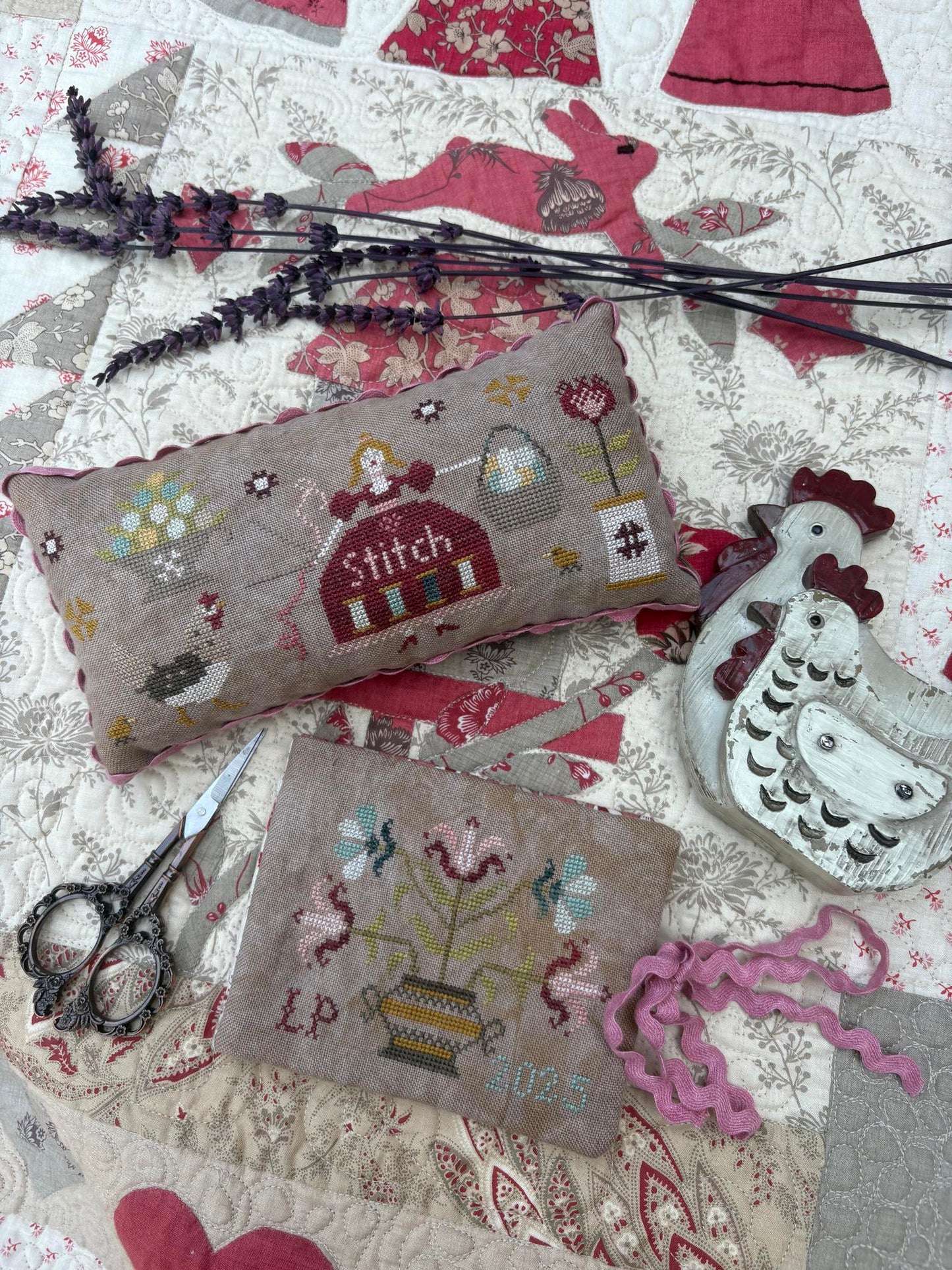 The Simple Tranquility Sampler - Cross Stitch Pattern by Pansy Patch
