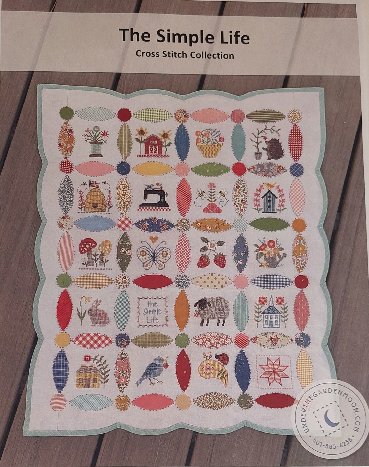 The Simple Life - Cross Stitch Pattern by Under the Garden Moon