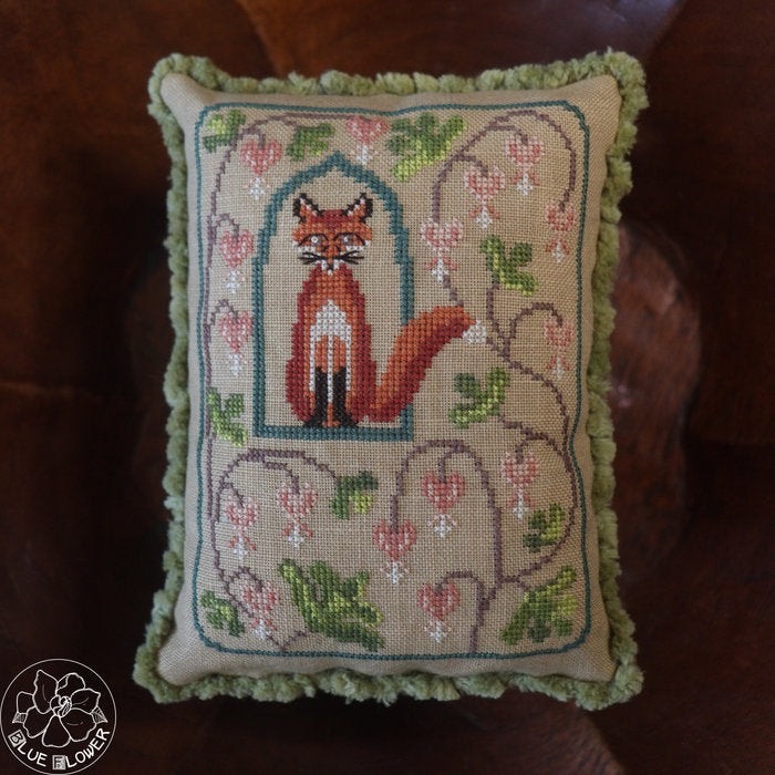 Tudor Fox - Cross Stitch Chart by The Blue Flower PREORDER