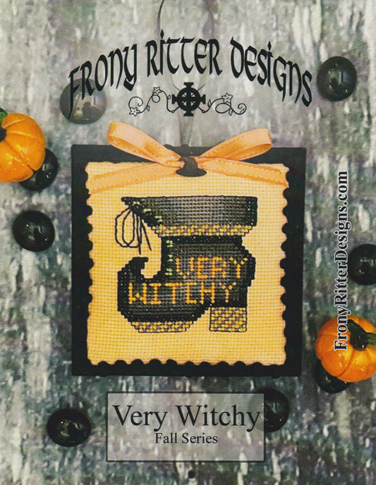 Very Witchy - Cross Stitch Pattern by Frony Ritter