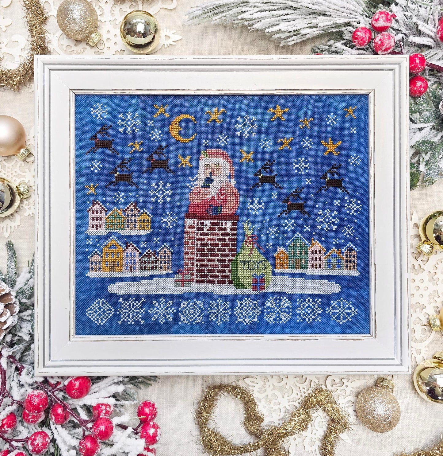 View From Above - Cross Stitch Pattern by Hello from Liz Mathews PREORDER