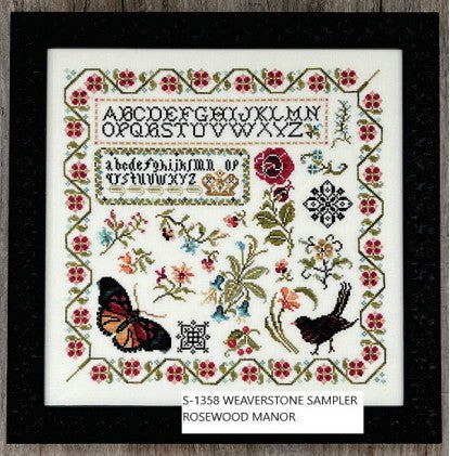 Weaverstone Sampler - Cross Stitch Pattern by Rosewood Manor