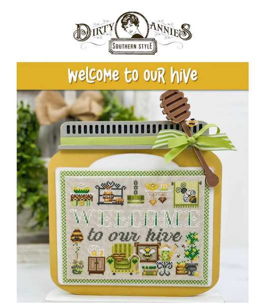 Welcome to our Hive - Cross Stitch Pattern by Dirty Annie's PREORDER