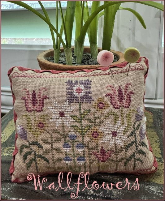 Wallflowers - Cross Stitch Pattern by The Scarlett House