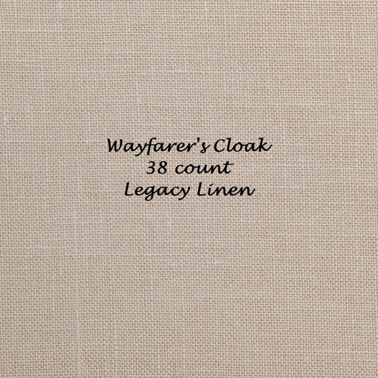 38 count Legacy Linen - Wayfarers Cloak