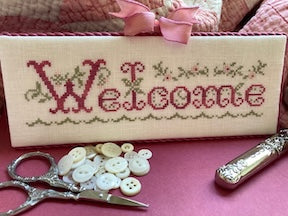 Welcome - Cross Stitch Pattern by JBW Designs PREORDER
