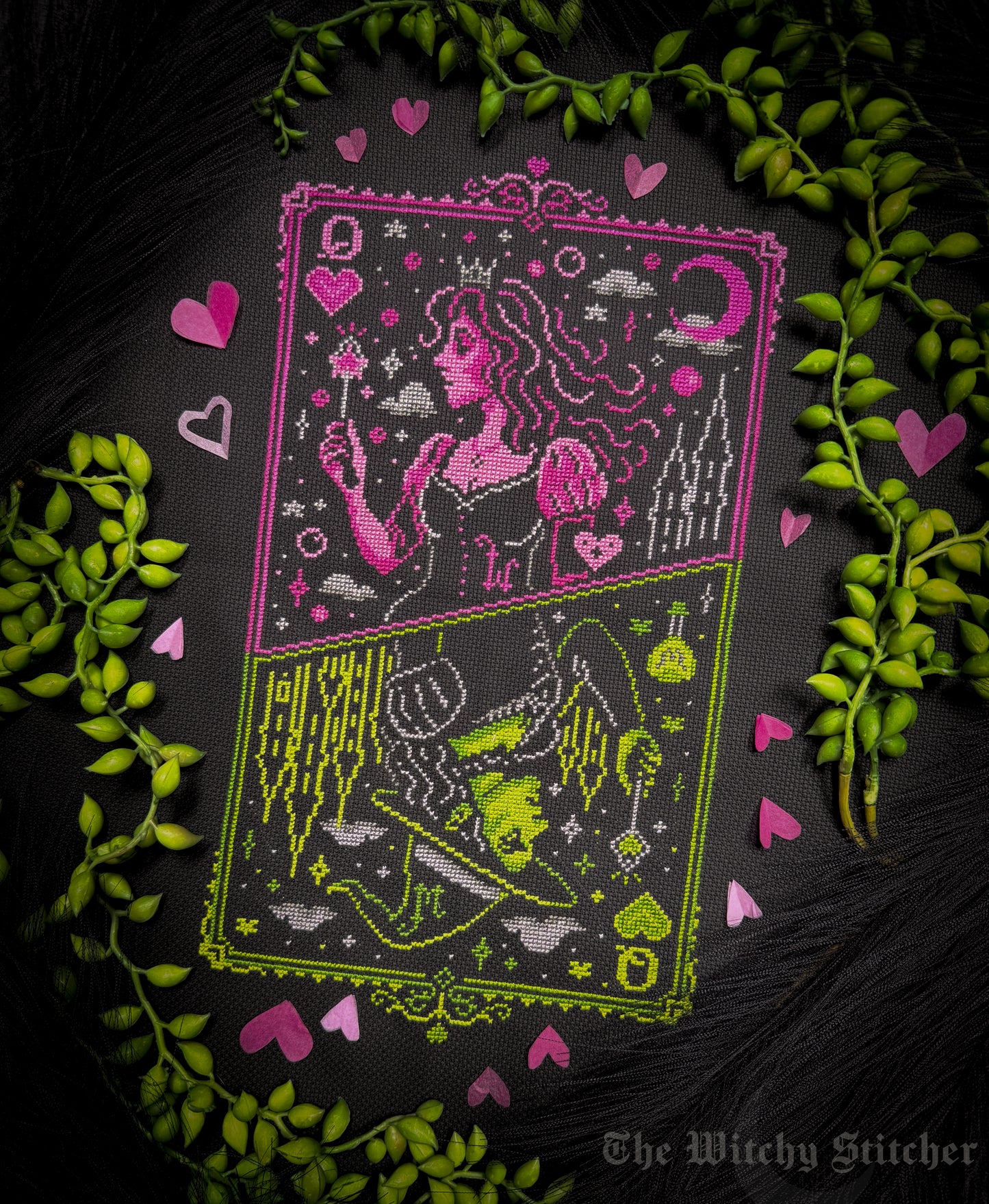 Wicked Queens - Cross Stitch Pattern by The Witchy Stitcher PREORDER