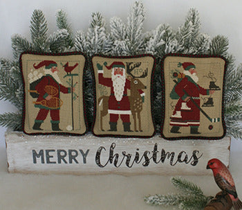 Santas Revisited XI - Cross Stitch Charts by The Prairie Schooler