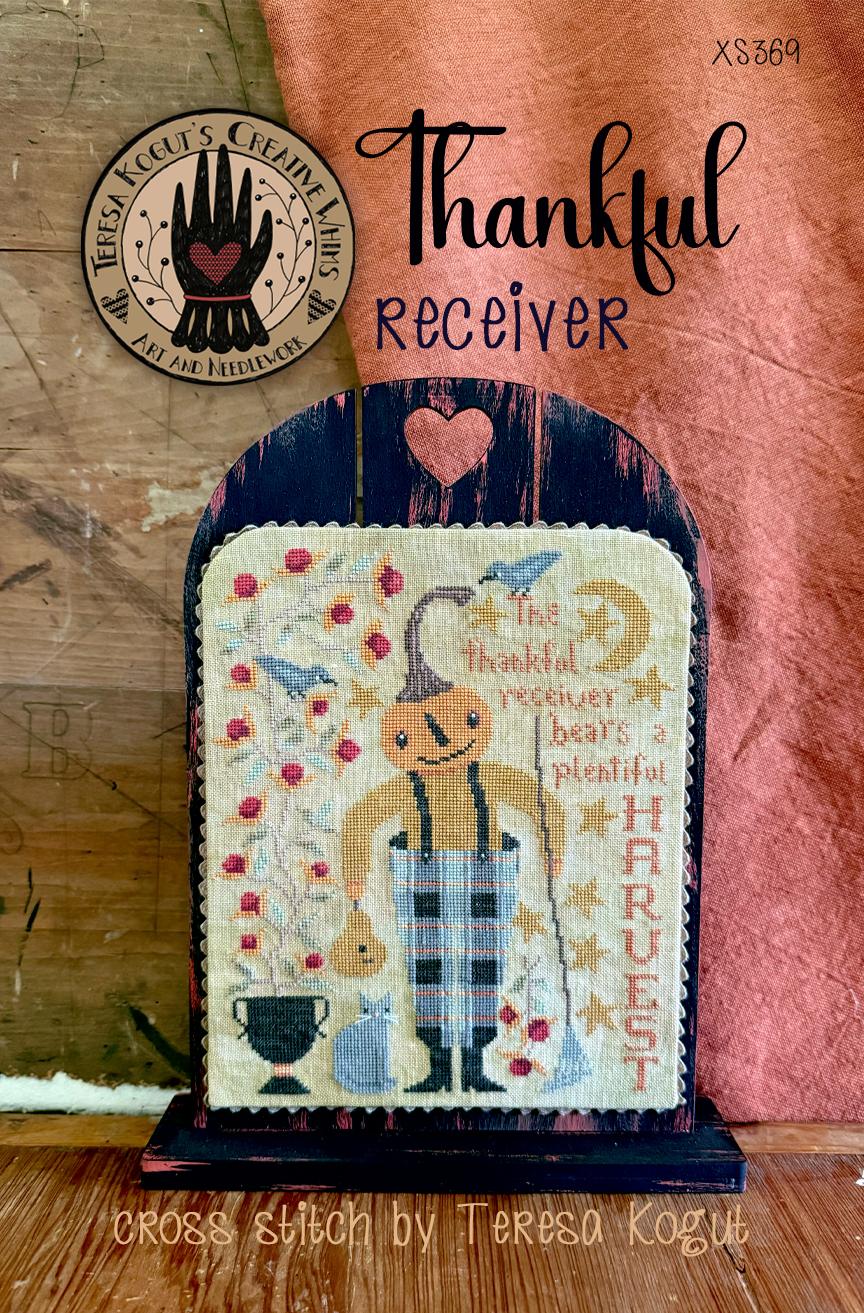 Thankful Receiver - Cross Stitch Pattern by Teresa Kogut PREORDER