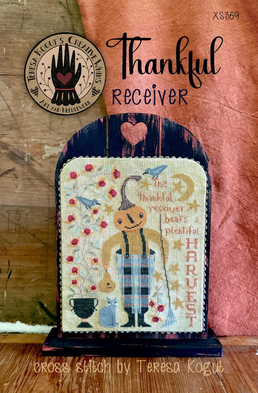 Thankful Receiver - Cross Stitch Pattern by Teresa Kogut PREORDER