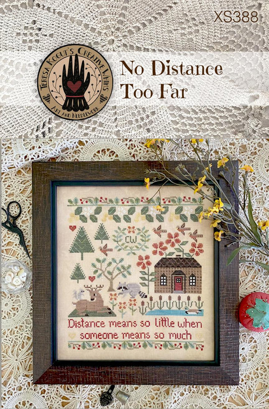 No Distance - Cross Stitch Pattern by Teresa Kogut PREORDER