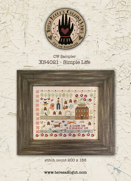 Simple Life - Cross Stitch Chart by Teresa Kogut