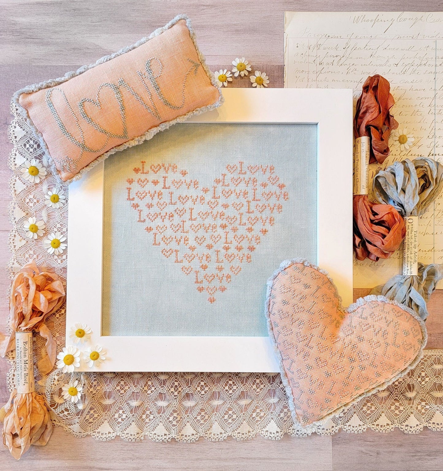 You've Got the Love - Cross Stitch Chart by Hello from Liz Mathews