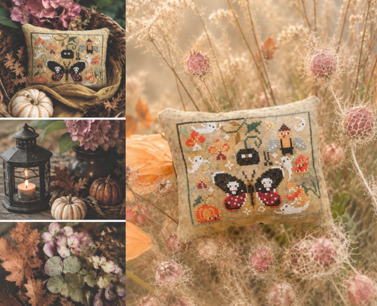 All Eyes on Halloween - Cross Stitch Pattern by The Snowflower Diaries PREORDER