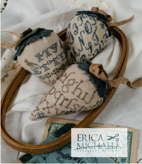 Alpha Berries - Cross Stitch Pattern by Erica Michaels