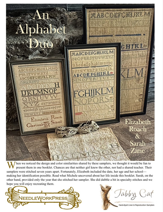 An Alphabet Duo - Cross Stitch Pattern by Needlework Press