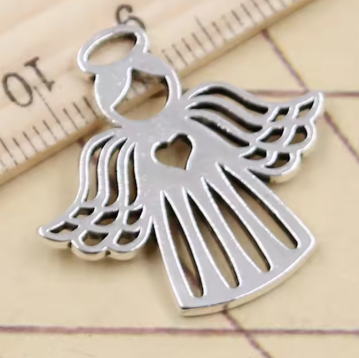 Angel Charm 27mm x 28mm