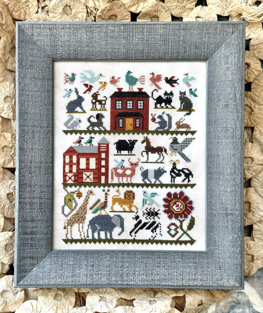 Animals - Cross Stitch Chart by Kathy Barrick