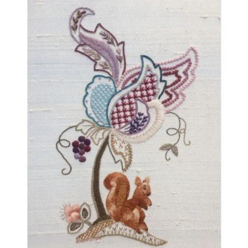 Melody Embroidery Design - Printed Panel by Roseworks