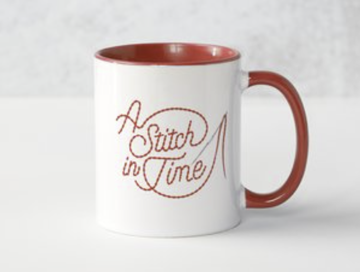 A Stitch in Time Saves Nine Mug