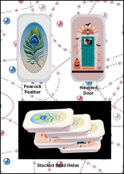 Bead Hide Slide Top Tin - by Just Nan PREORDER