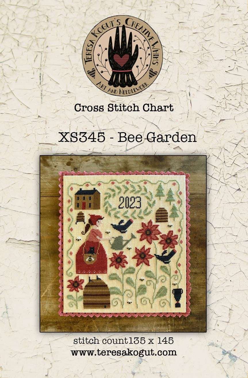 Bee Garden - Cross Stitch Pattern by Teresa Kogut