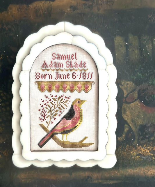 Birth Samplers - Cross Stitch Pattern by Kathy Barrick