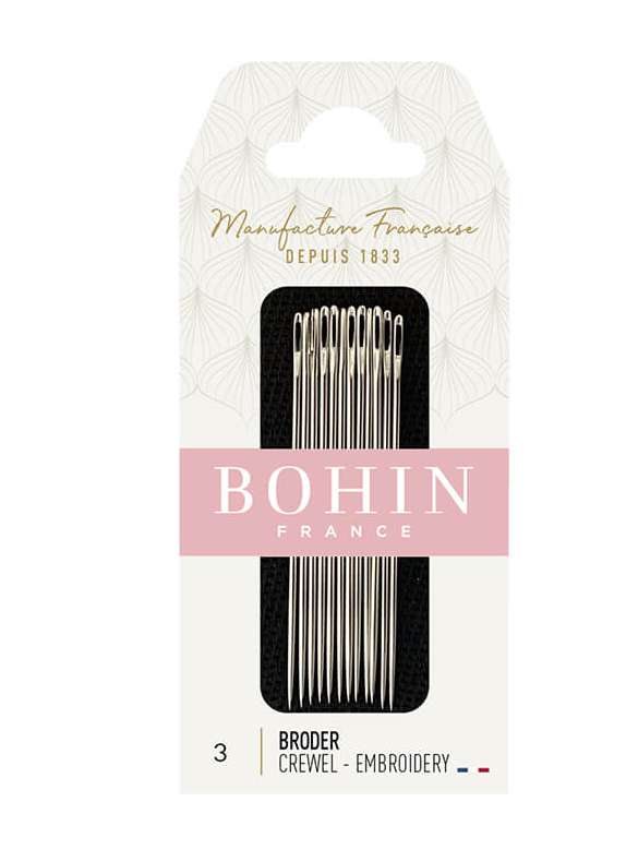 Embroidery/Crewel Needles Sizes 1 to 10