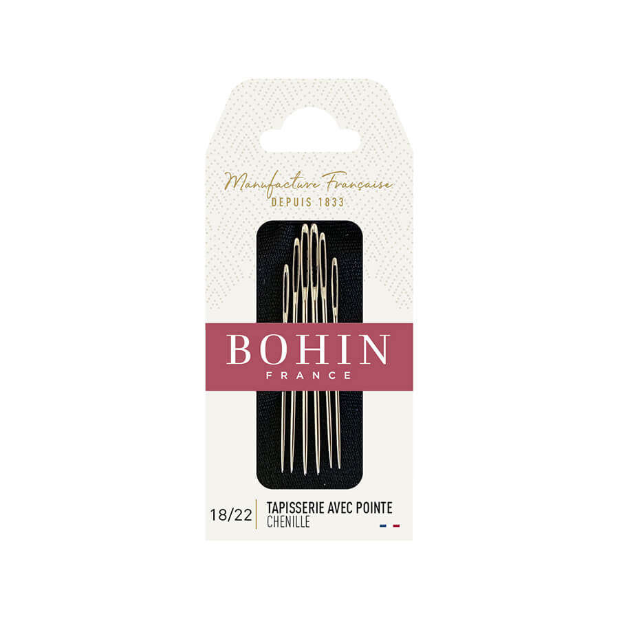 Bohin Chenille Needles - Mixed Set 18 - 22