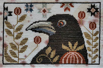 Byron Blackbird - Cross Stitch Pattern by The Artsy Housewife