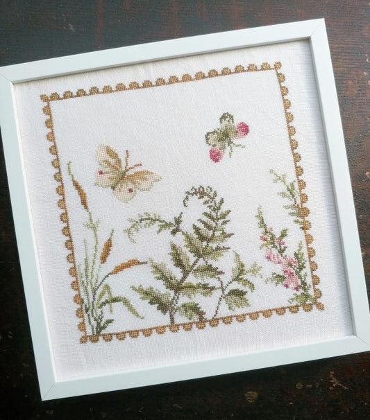 Flutterby - Cross-stitch pattern by Mojo Stitches