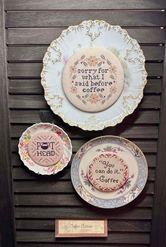 Coffee Culture - Cross Stitch Pattern by Heartstring Samplery PREORDER