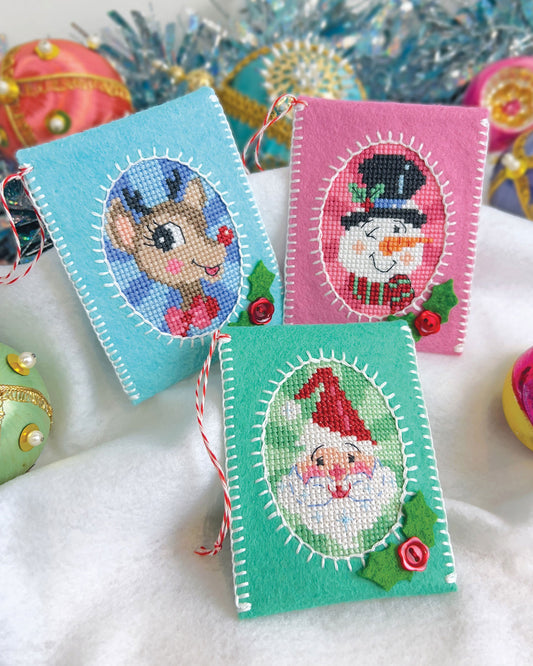 Christmas Cameos - partial kit  by Satsuma Street PREORDER