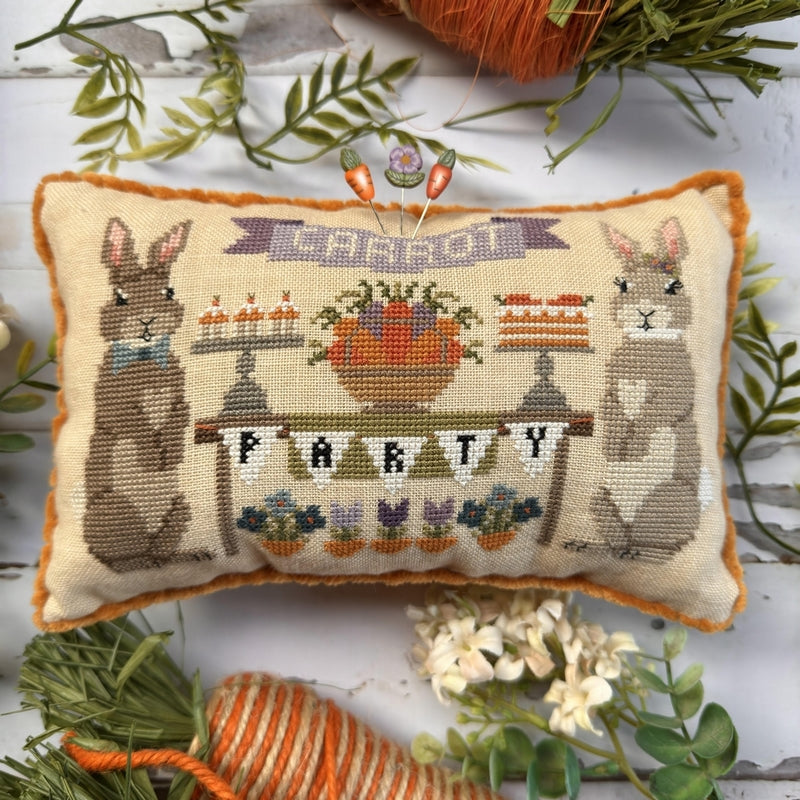 Carrot Party - Cross Stitch Pattern by Puntini Puntini PREORDER