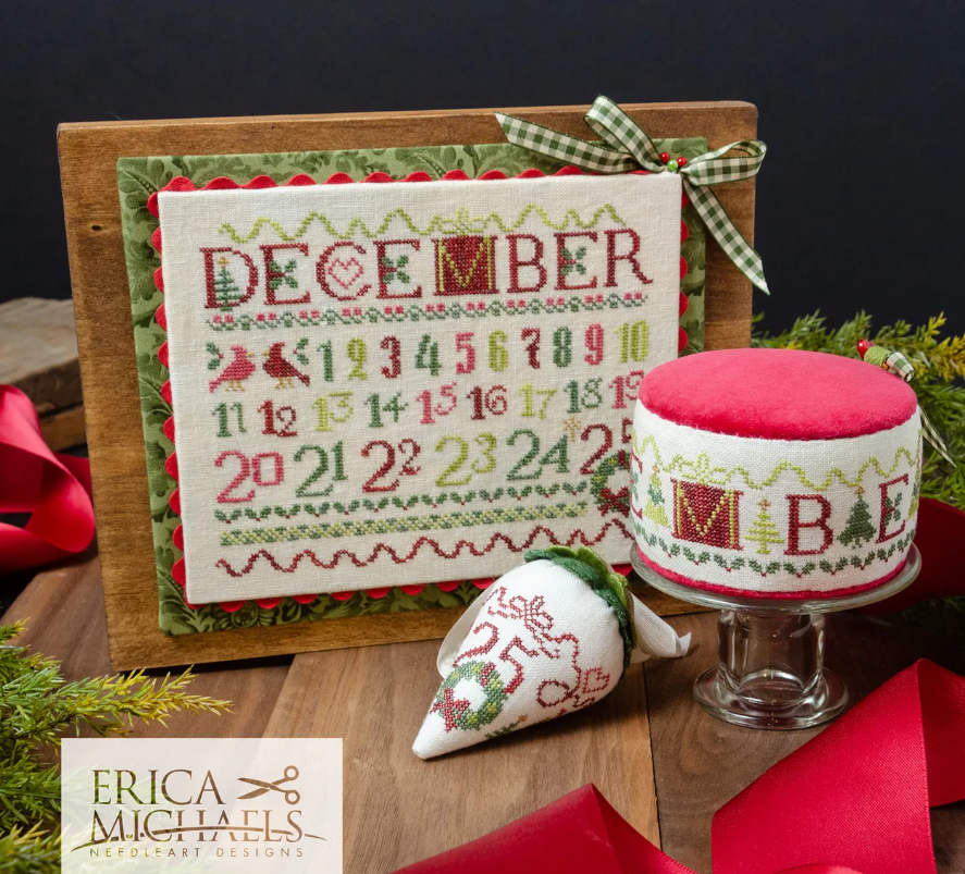 Christmas Countdown - Cross stitch chart by Erica Michaels – A Stitch in Time