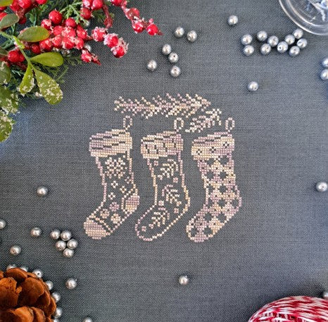 Fun Gifts, Christmas Stockings - Cross Stitch Pattern by Artmishka